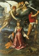 Guido Reni The Martyrdom of St Catherine of Alexandria oil painting on canvas
